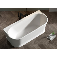 Ванна акриловая ABBER AB9276 1700х800х600 с каркасом, овальная