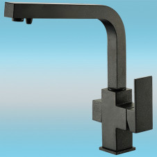Смеситель для кухни ZorG GraniT CLEAN WATER ZR 311 YF ЧЕРНЫЙ МЕТАЛЛИК под фильтр