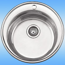 Мойка врезная LEDEME декорированная L65151 с сифоном 510х180