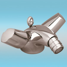 Смеситель для биде IDEAL STANDARD EUROFLOW двухручный, с донным клапаном, хром