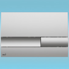Смывная клавиша для инсталляции ALCAPLAST M1732 хром-матовая