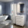 Тумба напольная САНТА ОМЕГА 60 белая, 3 ящика + раковина FOSTER-60
