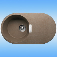 Кухонная мойка из кварца TOLERO LOFT TL-780 780x435x200, темно-бежевый