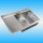 Мойка ZorG MASTER GRATE ZM X-7852-R 1 чаша+ крыло левое 780x520