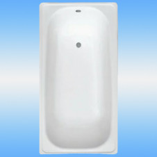 Ванна стальная WHITE WAVE OPTIMO 1500х700х380 белая, с ножками, без сифона