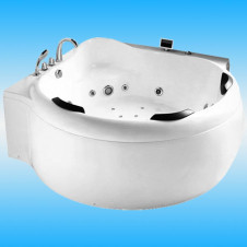 Ванна акриловая GEMY G9088 K 1850х1850х730 с каркасом, угловая