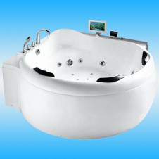 Ванна акриловая GEMY G9088 O 1850х1850х730 с каркасом, угловая