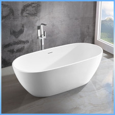 Ванна акриловая VINCEA VBT-408-1800 овальная 1800x815x580