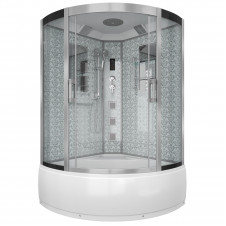 Душевая кабина NIAGARA LUX NG-7744W высокий поддон, прозрачные стекла 1200х1200х2150