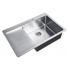 Мойка врезная ZorG INOX HD 7851 R 780x510x200 квадрат, правая