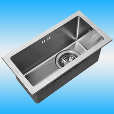 Мойка кухонная, врезная ZorG INOX RX-2344, 1 чаша 230x440 сталь
