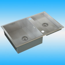 Мойка врезная ZorG INOX X-7850 780x500 ОБОРАЧИВАЕМАЯ