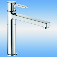 Смеситель для кухни KLUDI ZENTA 389730575 однорычажный, с поворотным изливом, хром