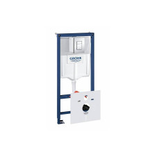 Инсталляционная система RAPID SL, 6-9 л, 1,13 м, с квадратной  кнопкой