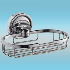 Мыльница LEDEME L3502-2 настенная, металлическая, глубокая, хром