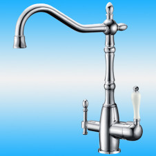 Смеситель для кухни ZorG Sanitary ZR 312 YF-50 CLEAN WATER однорычажный, под фильтр, хром