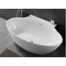 Ванна акриловая ABBER AB9237 1720х1030х620 с каркасом, овальная