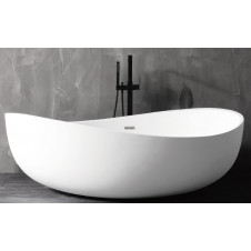 Ванна акриловая ABBER AB9239 1800х1100х620 с каркасом, овальная