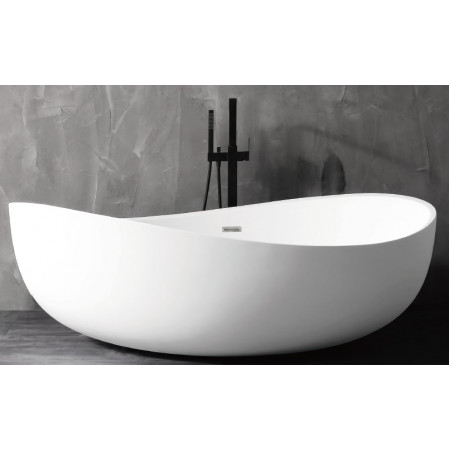 Ванна акриловая ABBER AB9239 1800х1100х620 с каркасом, овальная