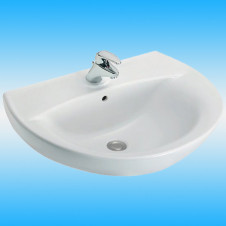 Раковина JACOB DELAFON PATIO E1998G-00 белый 650x525