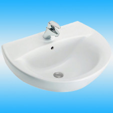 Раковина JACOB DELAFON PATIO E4158G-00 белый 550x450