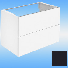 Тумба под умывальник KEUCO PLAN подвесная, 2 ящика, вулканит 800x605x490