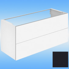 Тумба под умывальник KEUCO PLAN подвесная, 2 ящика, вулканит 1200x605x490