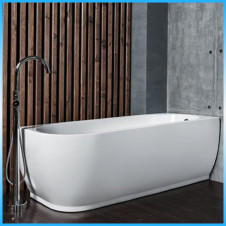 Ванна акриловая NT101 Lago di Nemi 1700х700х600, в комплекте с сифоном