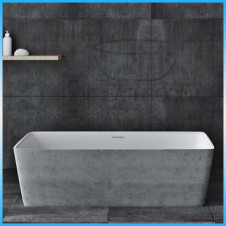 Ванна из искусственного камня NT 305 Victori 1650х800х550, в комплекте с сифоном