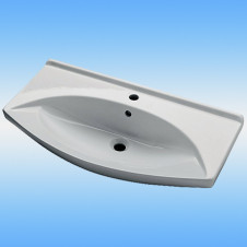 Раковина мебельная DREJA PLUS ЛАГУНА 85 белая 850х470х70