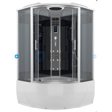 Душевая кабина ERLIT ER4350T-C2 высокий поддон 15000x1500x2250 тонированная, с г/м