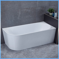 Ванна акриловая VINCEA VBT-402-1700R правая, прямоугольная, пристенная 1700x800x580