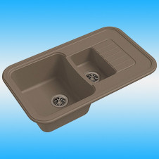 Мойка из кварца EWIGSTEIN Antik 60KF 860x510x200, темно-бежевый