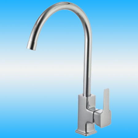 Смеситель для кухни LEMARK BASIS LM3605C с высоким поворотным изливом