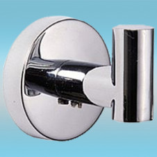 Крючок LEDEME L1705-1 настенный, одинарный, металлический, хром