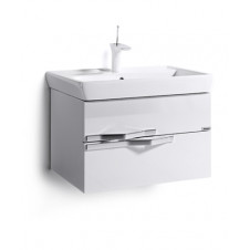 Тумба подвесная ALAVANN DELVETO 70 белый кальцит (Dreja Q 70) 705х446х480