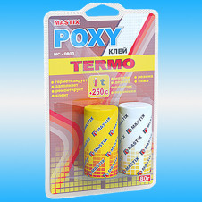 Клей эпоксидный MASTIX THERMO (термостойкий) 80гр