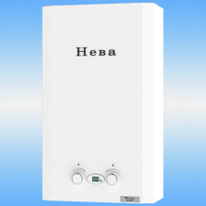Колонка газовая NEVA 4510 T 17кВт, закрытая камера, белый 590х158х340