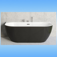 Ванна акриловая RAVAK Freedom W отдельностоящая, овальная 1650х800х565 черная