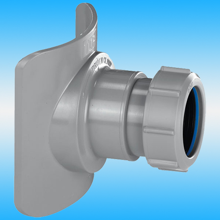 Врезка канализационная McALPINE BOSSCONN 110-40-GR в трубу 110х40 (ø 57 мм)