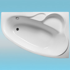 Ванна акриловая RELISAN ARIADNA 1700х1100x600 правая,в комплекте с каркасом