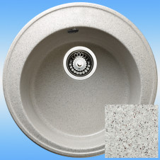 Мойка кухонная врезная GRANICOM G-009 мрамор, дакар 470х470х195