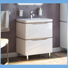 Тумба напольная COROZO Бостон 60 Z2 , 2 ящика, антик 600х450х850 (СOMO 60)