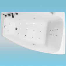 Ванна акриловая AQUATIKA АЛЬТЕЯ РЕФЛЕКСА 1800х1200x660 правая, с каркасом