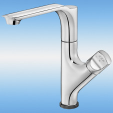 Смеситель для кухни ECA MYRA TOUCH 102118069 сенсорный, высокий излив 210, хром