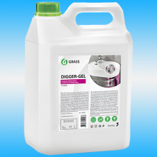 Средство чистящее GRASS DIGGER GEL для прочистки канализационных труб 5,3 кг