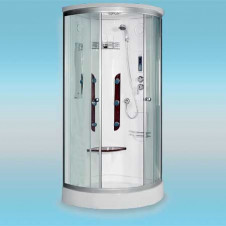 Душевая кабина LUXUS Selesia 023D поддон низкий 900x900x2160 прозрачная