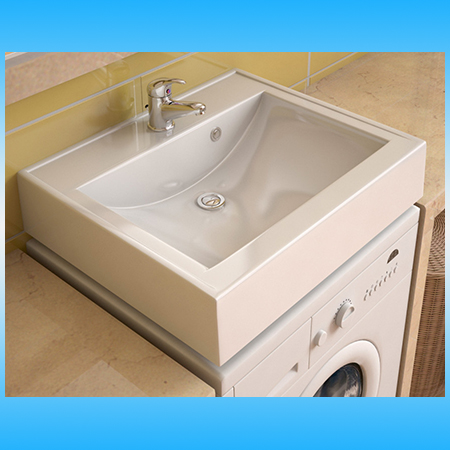 Умывальник мебельный ЭСТЕТ КОМФОРТ 60 белый 585x490x125