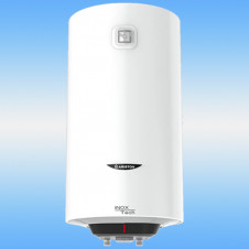 Водонагреватель электрический ARISTON PRO1 R INOX ABS 80 V SLIM 2 накопительный, вертикальный, белый