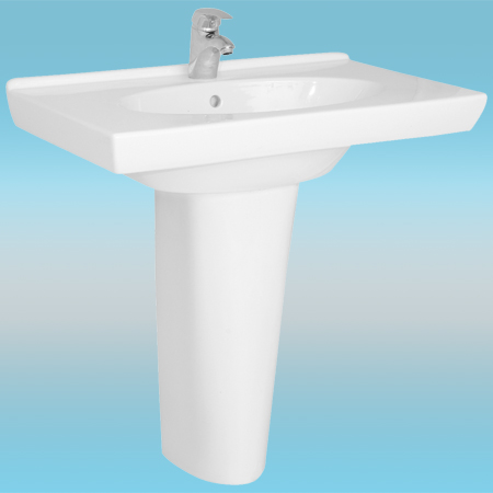 Раковина подвесная VITRA FORM 500 80 белый 800x520x200